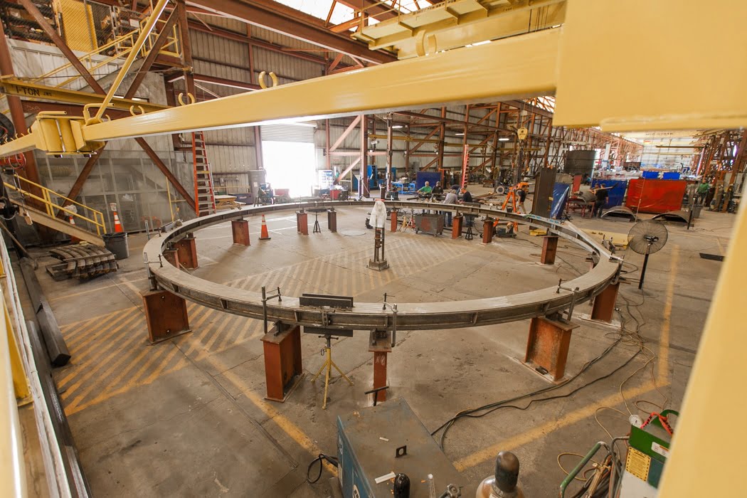 chemical processing plant car frame fabrication and installation project in lakeland florida