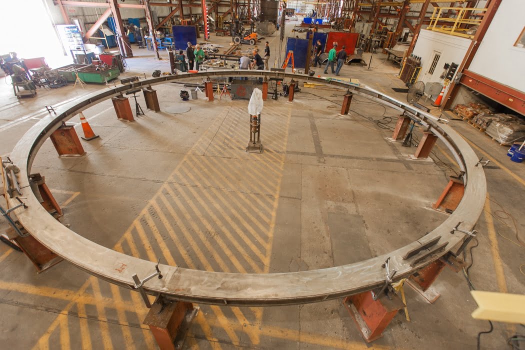 chemical processing plant car frame fabrication and installation project in lakeland florida