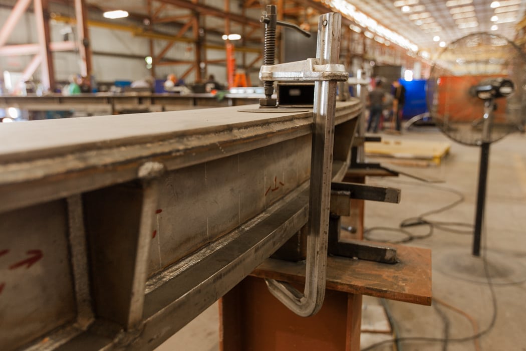 chemical processing plant car frame fabrication and installation project in lakeland florida