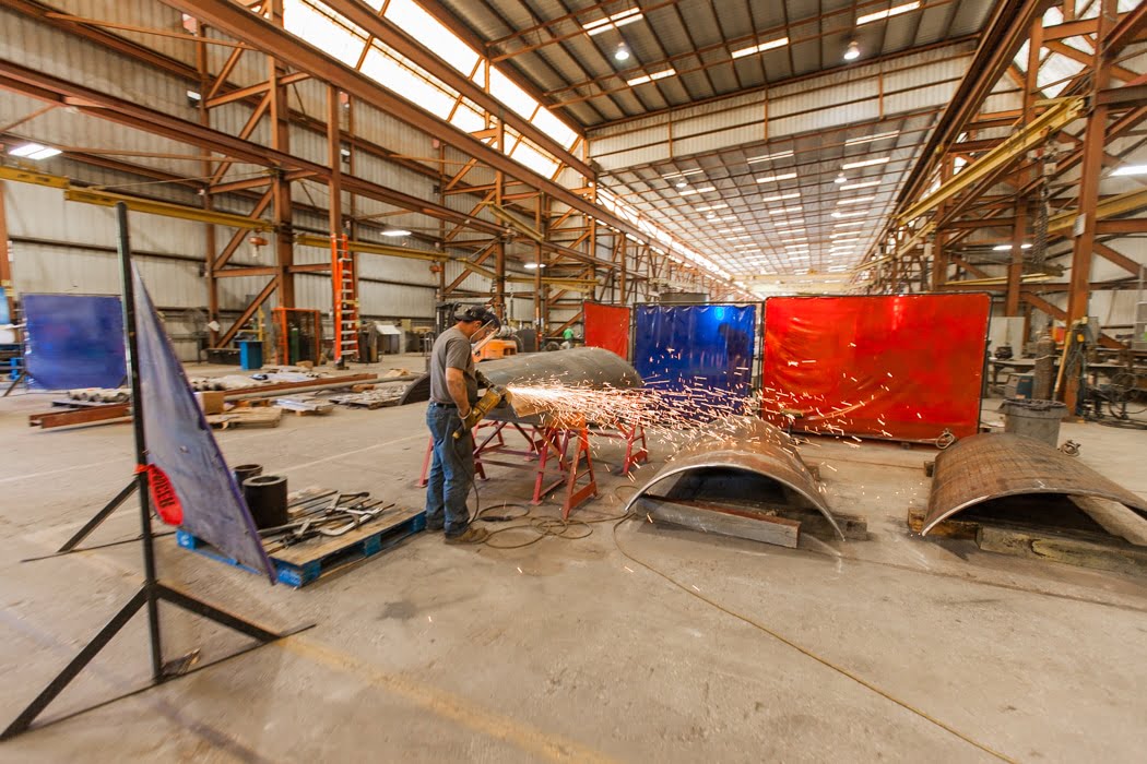 chemical processing plant car frame fabrication and installation project in lakeland florida